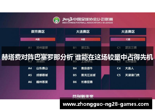 赫塔费对阵巴塞罗那分析 谁能在这场较量中占得先机